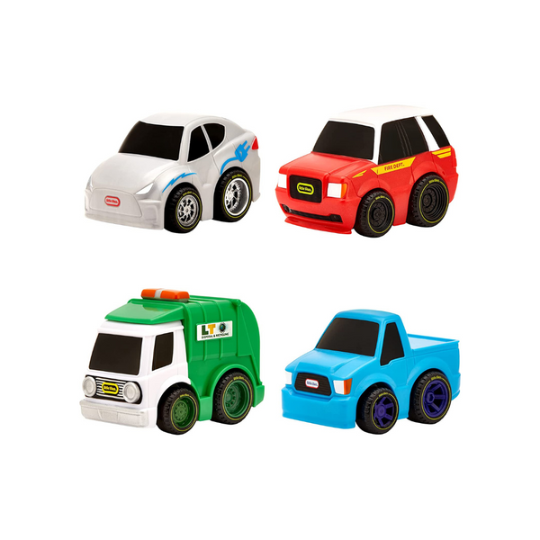 4-Pack Little Tikes Crazy Fast Cars