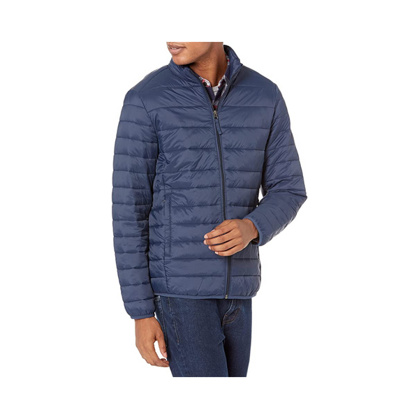 Amazon Essentials Men's Packable Lightweight Water-Resistant Puffer Jacket