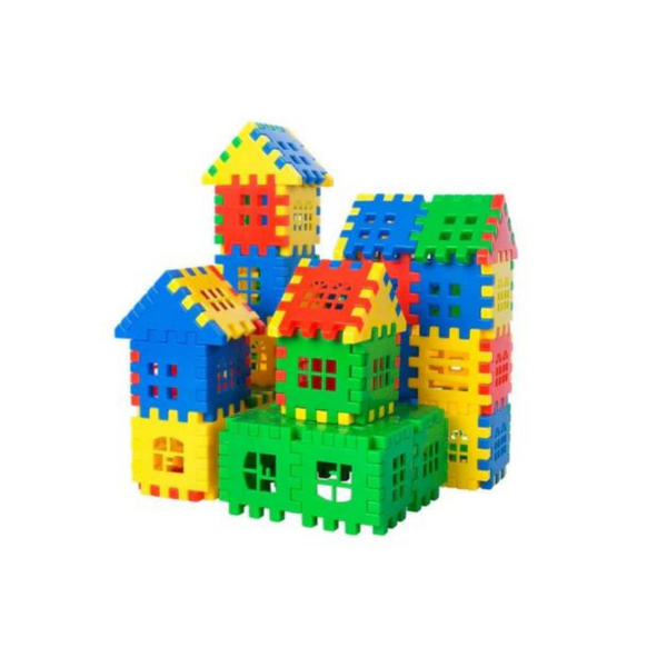 Azulejos de bloques de construcción de 70 piezas