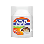 50 Hefty Everyday Soak Proof Foam Bowls