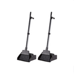 Set of 2 AmazonCommercial Lobby Dustpan with Broom sets