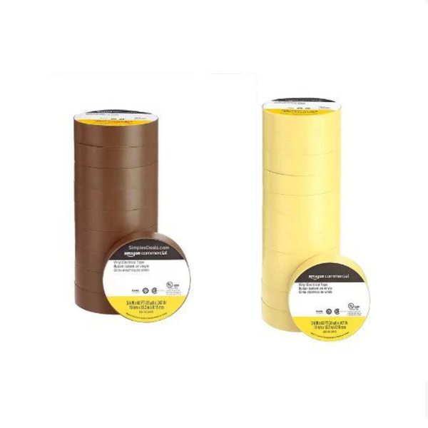 10 Or 12 Pack Vinyl Electrical Tape