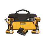 DEWALT 20V Max XR Cordless 2-Tool Brushless Drill Combo Kit