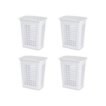 4-Pack Sterilite Rectangular LiftTop Laundry Hamper