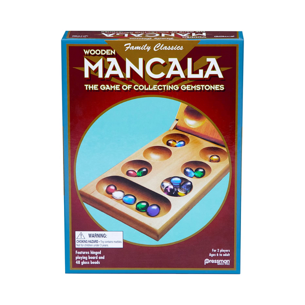 Pressman Mancala - Real Wood Folding Set