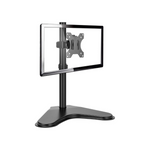 HUANUO Freestanding Single Monitor Arm-Mount Desk Stand for 13" to 32" Monitors