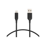 1' Amazon Basics ABS USB-A to Lightning Cable Cord (Black)