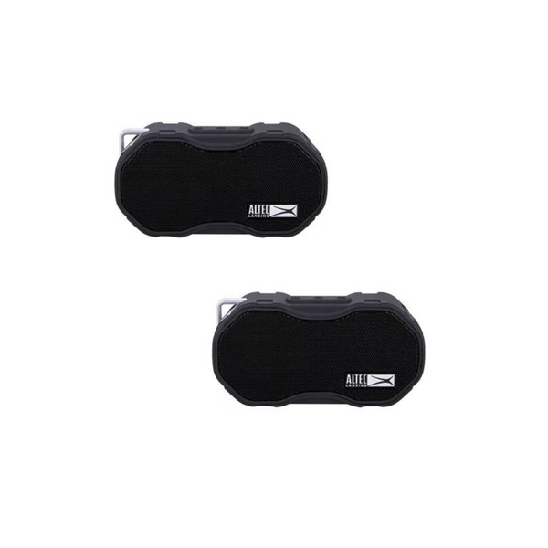 2-Pack Altec Lansing Baby Boom XL Waterproof Speaker (Black or Blue)