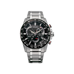 Citizen Men's Eco-Drive Sport Luxury PCAT Chronograph Stainless Steel Watch
