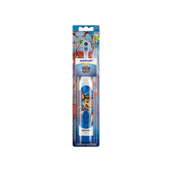 Paw Patrol Arm & Hammer Kids Spinbrush, Soft, Electric Battery Toothbrush