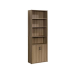 Sauder Beginnings Bookcase with Doors