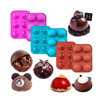 6 Pcs Hot Chocolate Bomb Silicone Mold Dome