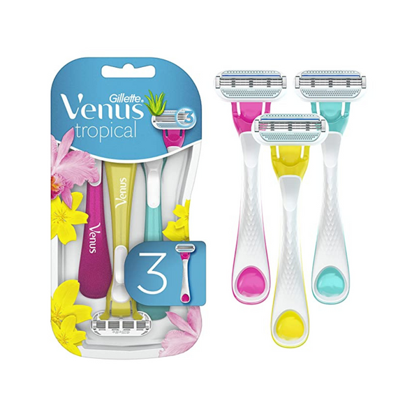 3-Ct Gillette Venus Tropical Disposable Razors