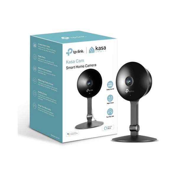 TP-Link Kasa Cam 1080P Cámara de seguridad para el hogar interior con visión nocturna