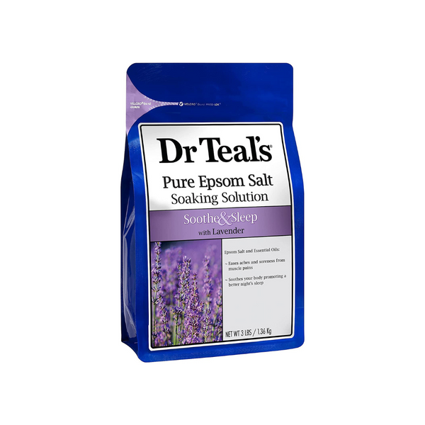 Dr Teal’s Lavender Epsom Salt 3 Pound Bag