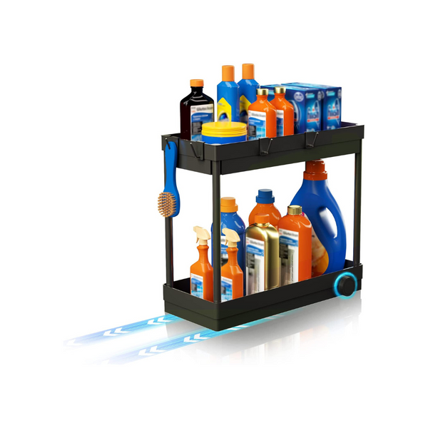 Organizador multiusos de 2 niveles debajo del fregadero