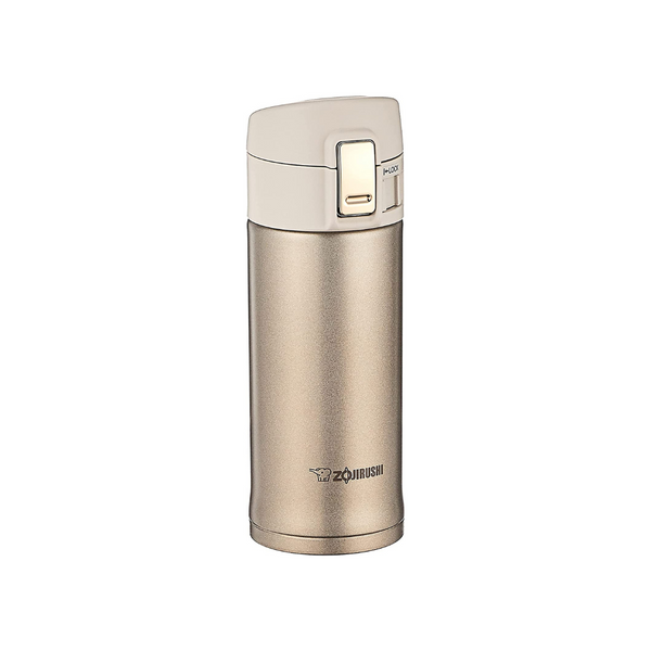 Taza de acero inoxidable Zojirushi de 12 onzas (oro champán)