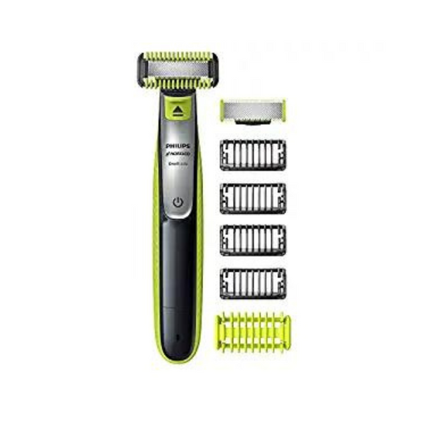 Recortadora y afeitadora eléctrica híbrida Philips Norelco OneBlade Face + Body