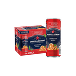 Sanpellegrino Italian Sparkling Drink Aranciata Rossa, 24 Pack of 11.15 Fl Oz Cans