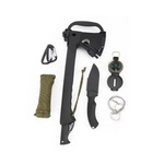 11-Piece Ozark Trail Camping Hatchet and Knife Tool Set