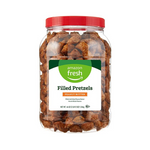 Pretzels rellenos de mantequilla de maní fresca de Amazon, frasco de 44 oz