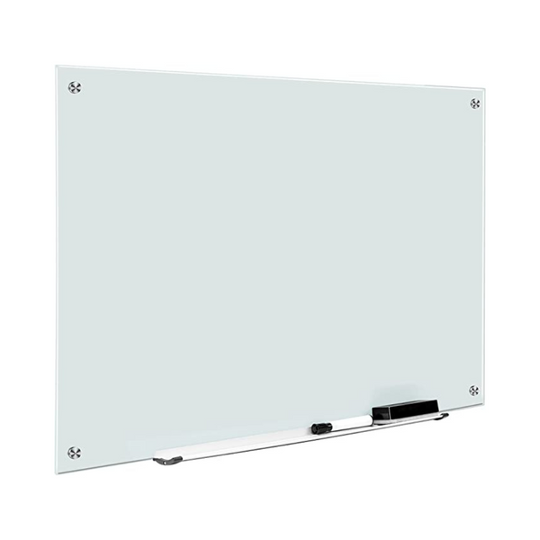 Amazon Basics Dry Erase 3’x2′ Glass White Board With Infinity Frameles PzDeals