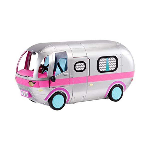 LOL Surprise Glamper Fashion Camper Doll Playset con más de 55 sorpresas