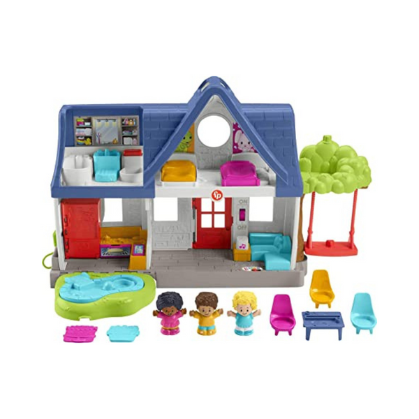 Fisher-Price Little People Play House Juego para niños pequeños