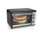 Hamilton Beach Countertop Oven with Convection and Rotisserie (Fits Two 9×13 Pans)