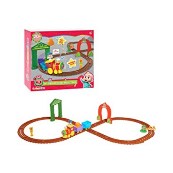 Cocomelon All Aboard Music Train Juego de juguetes para niños