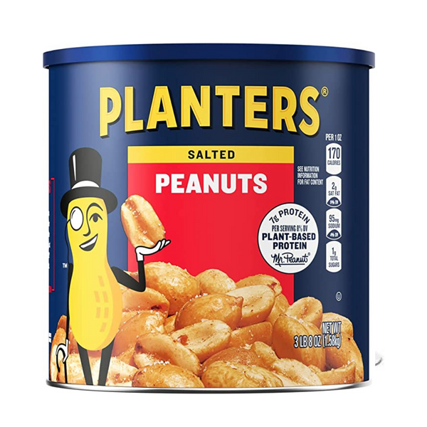 3.5-Lb Canister of Planters Salted Peanuts