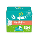 9 Packs of 54-Ct Pampers Multi Purpose Wipes