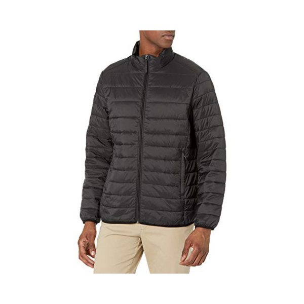 Amazon Essentials Chaqueta acolchada ligera, plegable y resistente al agua para hombres y mujeres