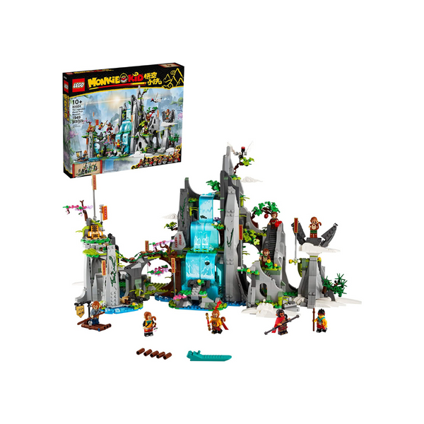 1,949-Pc LEGO Monkie Kid The Legendary Flower Fruit Mountain Building Kit