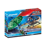 Playmobil Policía Paracaídas Búsqueda
