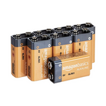 8-Pack Amazon Basics 9 Volt 9V Performance All-Purpose Alkaline Batteries