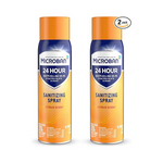 2-Pack of Microban 24 Hour Disinfectant Sanitizing Spray