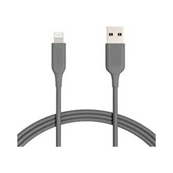 Amazon Basics Cargador certificado USB-A a Lightning MFi de 6 ′ con garantía de por vida