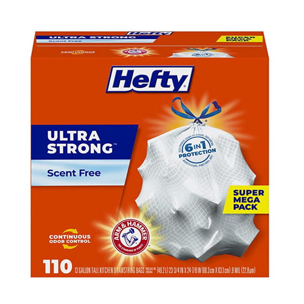 Bolsas de basura de cocina altas, ultrafuertes y fuertes