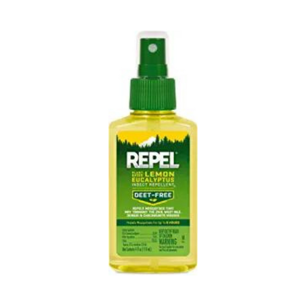 Repel Lemon Eucalyptus Natural Mosquito Repellent 4oz Pump Spray Bottle
