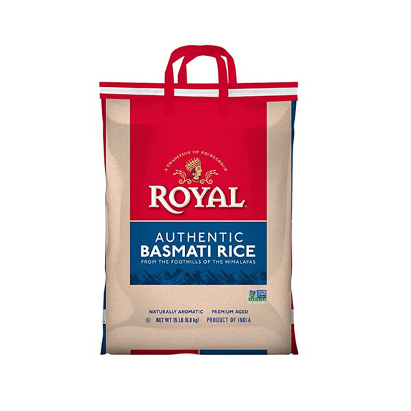 15-Pound Authentic Royal Royal Basmati Rice