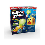 Balloon-Powered Race Car and Rocket Launcher Toy Set