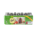 12 Pack Of Ball Regular Mouth 16oz Mason Jar With Lids And Bands