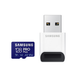 Samsung Pro Plus + USB Reader 128GB MicroSD Card