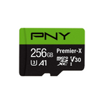 256GB PNY Premier-X Class 10 U3 V30 microSDXC Memory Card