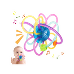 Baby Teether, Soft Rattle and Sensory Ball