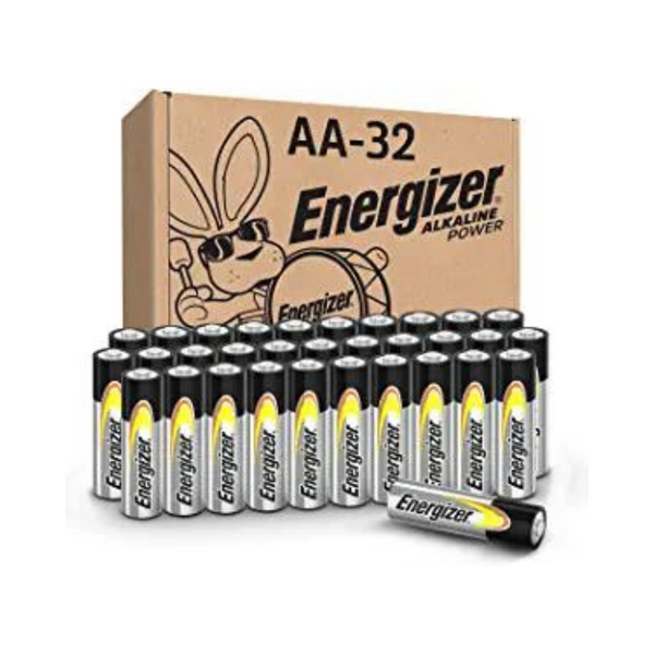 32 Pack Of Energizer Long-Lasting AA Batteries