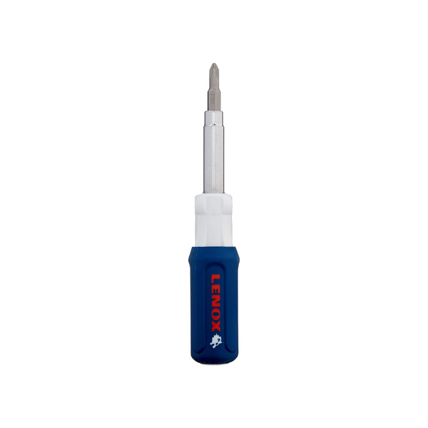 Lenox 9-in-1 Rubber Handle Assorted Multi-bit Screwdriver Set