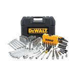 142-Piece DeWALT Mechanics MM/SAE Socket/Wrench Set w/ Carrying Case