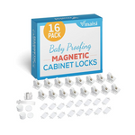 16 Pack Child Safety Magnetic Cabinet Locks
